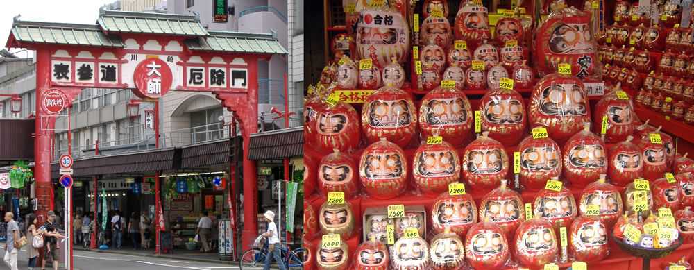 Attractions at Kawasaki Daishi