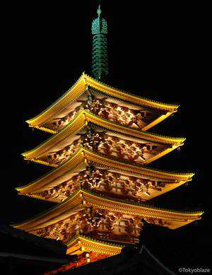 Pagoda in Sensoji
