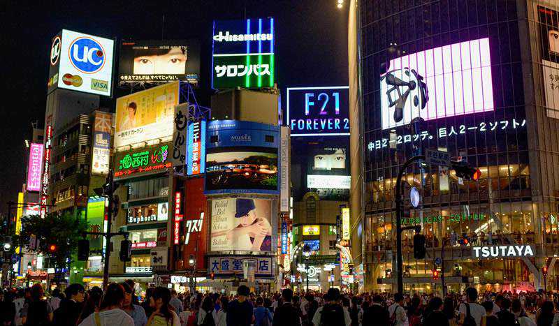 Shibuya at Night